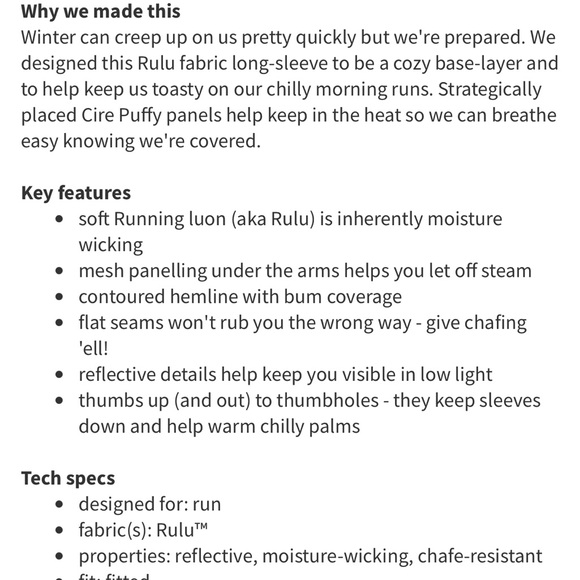 Lululemon RARE / Vintage Ice Queen Long Sleeve - Picture 6 of 10